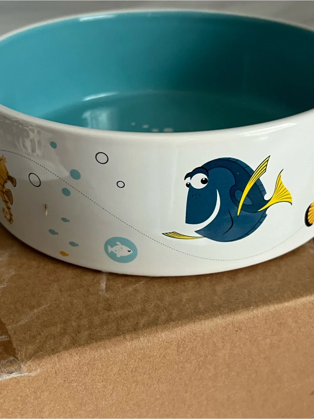 Disney Pixar Finding Nemo Large Ceramic Pet Bowl 5 Cup Chewy Exclusive NIB
